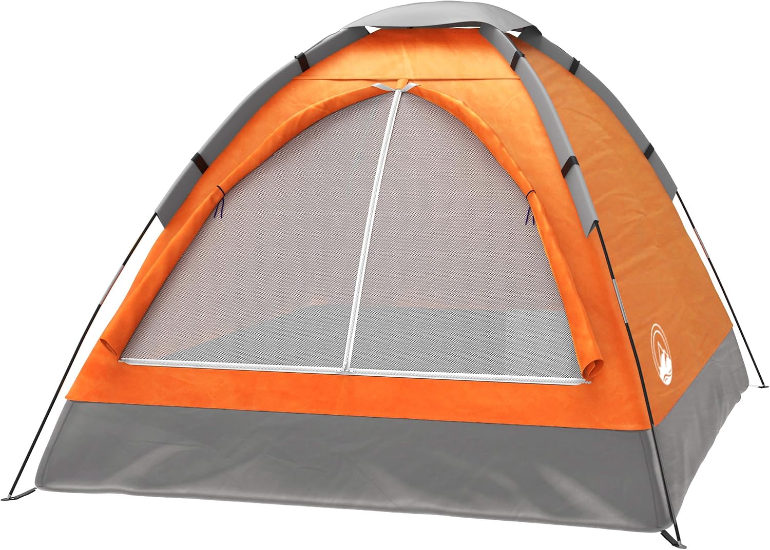2 Person Camping Tent with Rain Fly and Carrying Bag, Lightweight Outdoor Pop Up Tents for Camping Essentials, Music Festivals, Backpacking, Hiking, or Beach Shelter by Wakeman Outdoors