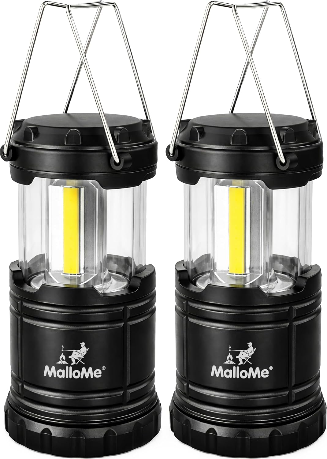 MalloMe Camping Lights LED Lantern Flashlights Battery Powered Tent Lantern